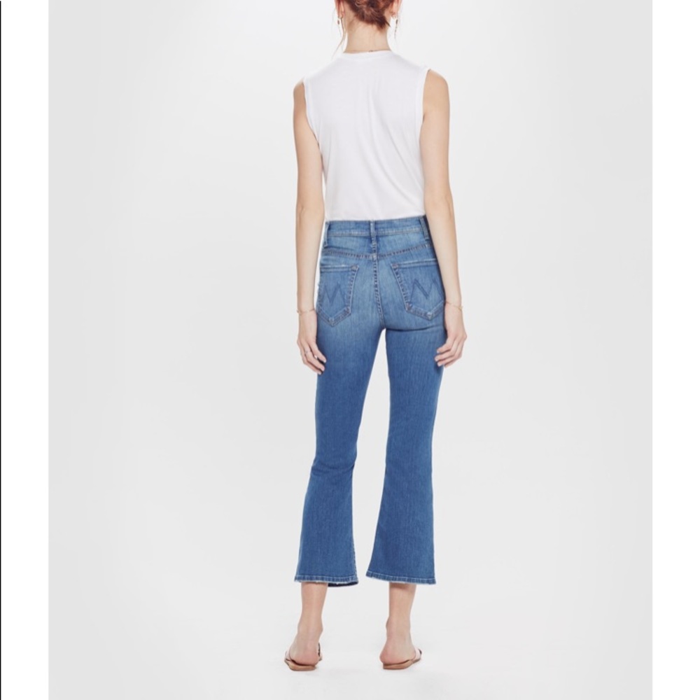 Mother “The hustler ankle fray” jeans 24